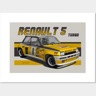 Renault 5 Turbo Group B Posters and Art